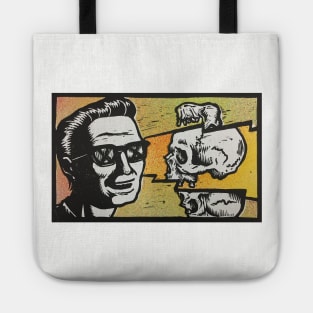 x-ray spex skull pop art warhol lichtenstein comic art Tote