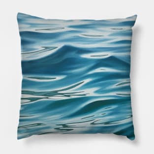 Shift - lake water painting Pillow