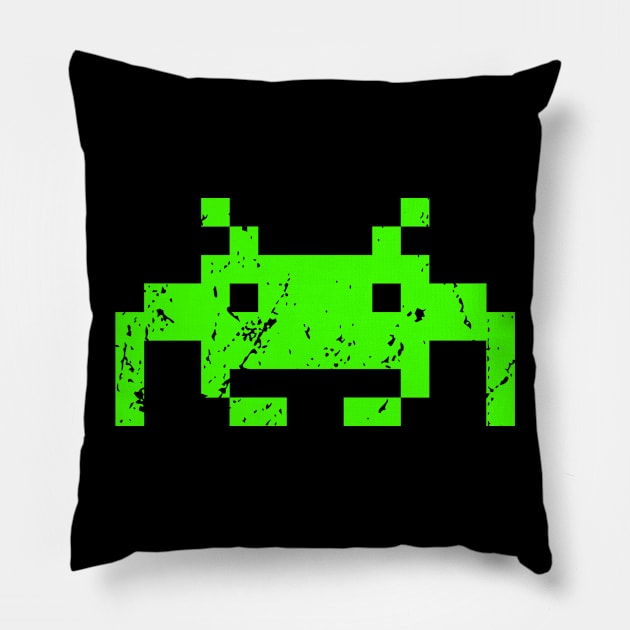 Lone Invader Pillow by trev4000