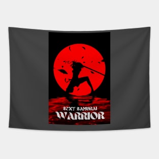 Sexy samurai T-Shirt Tapestry