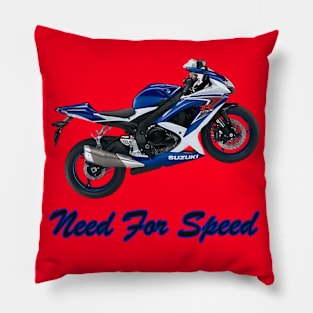 Suzuki GSXR Motorcycle Pillow