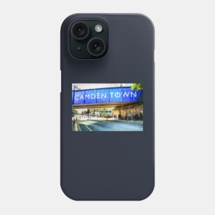 Camden Town Bridge, London City, UK Phone Case