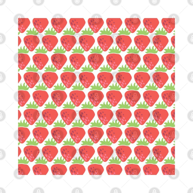 Strawberry Pattern by Sandra Hutter Designs