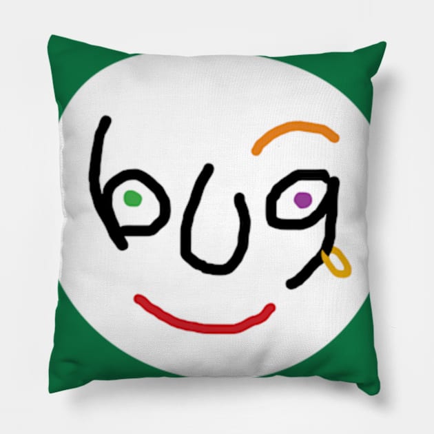 Bug Pillow by west13thstreet