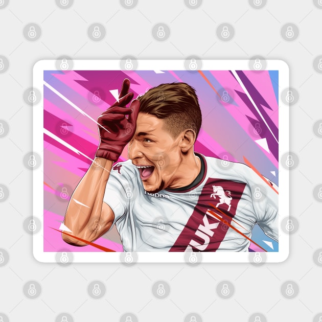 IL GALLO / A. BELOTTI Magnet by Jey13