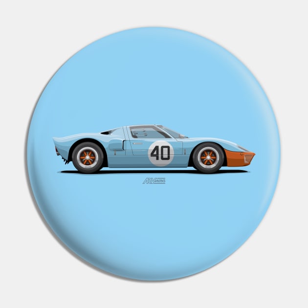 GT40 MK1 Pin by ARVwerks