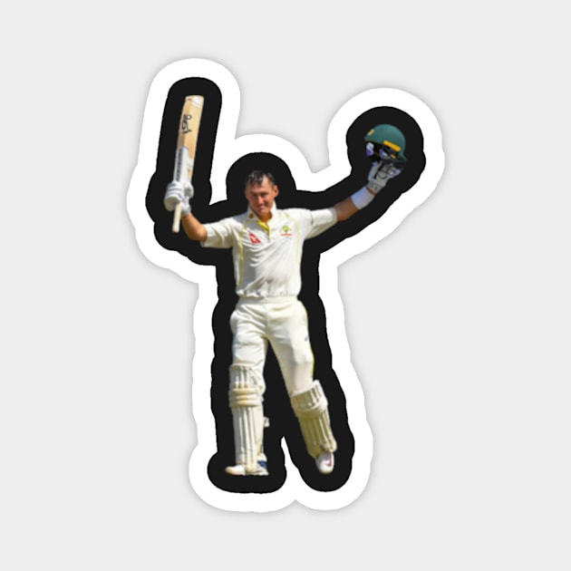 Australian cricketer Marnus Labuschagne Magnet by zachbrayan