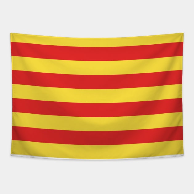 Catalonia Tapestry by Wickedcartoons