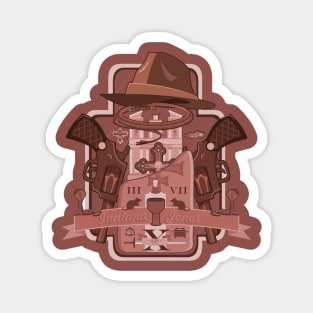 Tribute for Indiana Jones Magnet