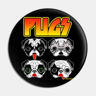 Pug Licks Pin