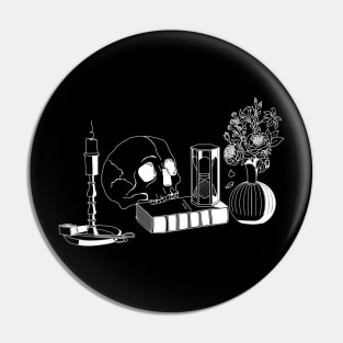 Memento mori Pin