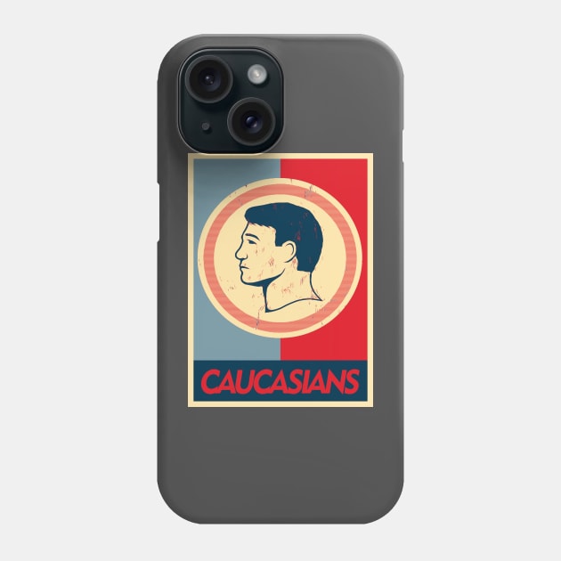 Caucasians Phone Case by Girladies Artshop