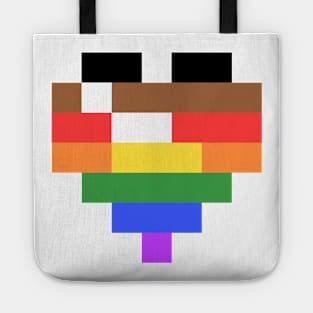 Pixel Heart - LGBT+ Pride Tote