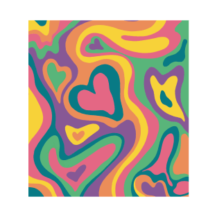 Groovy Hearts T-Shirt