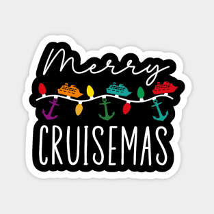 Merry Cruisemas Family Cruise Christmas  Cruisin Crew Magnet