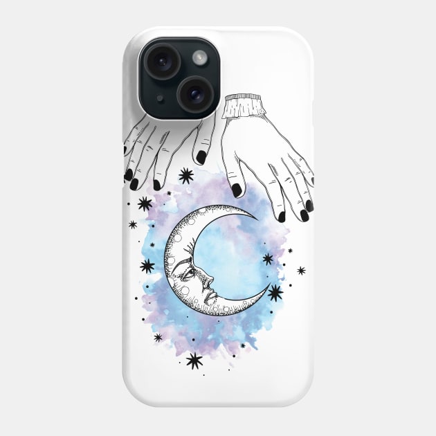 Moon Design, Moon Lovers, Moon Art, Beautiful Moon Phone Case by Utopia Shop