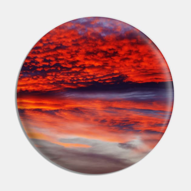 Red Sky Pin by fulya