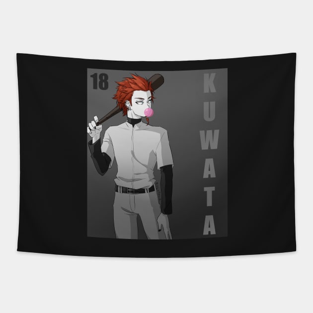 Leon Kuwata FANART Tapestry by Aghali