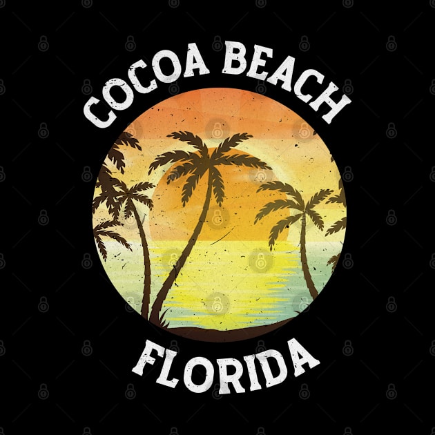 Vintage Cocoa Beach Florida Retro 70s 80s Travel by kalponik