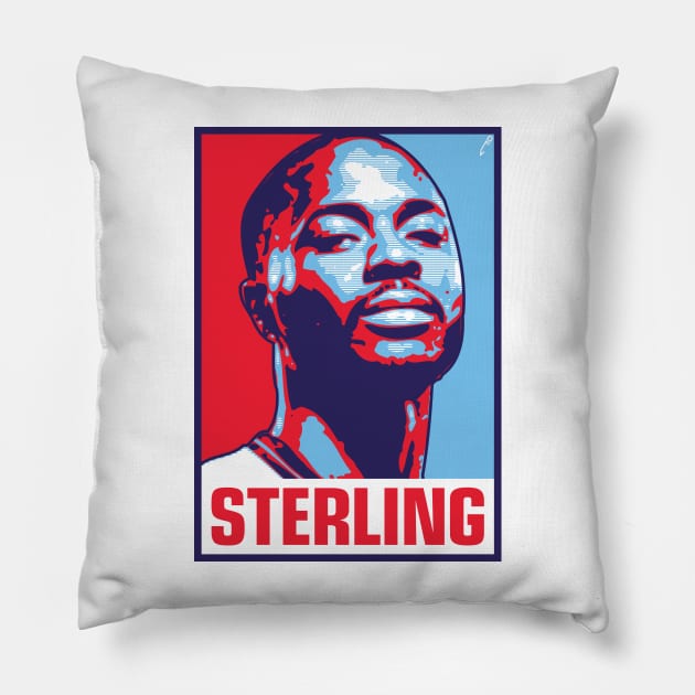 Sterling - ENGLAND Pillow by DAFTFISH