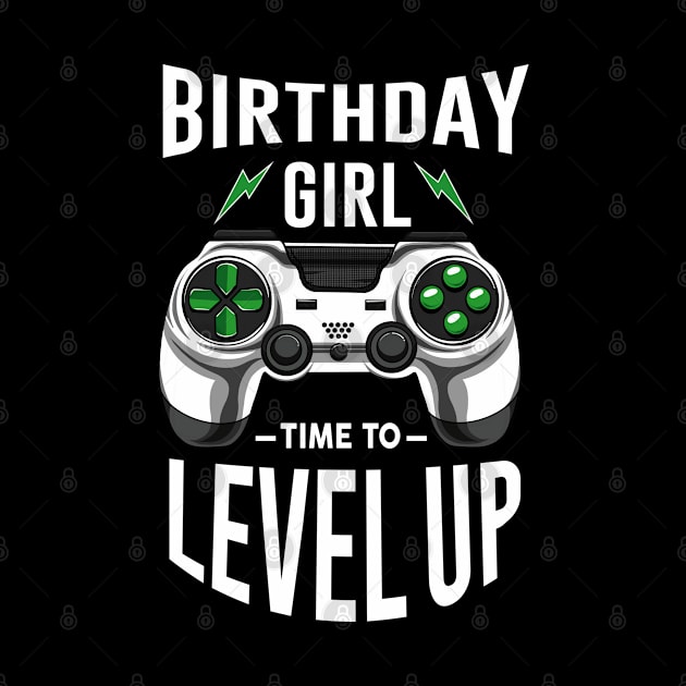 Birthday Girl Time To Level UP by zooma