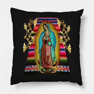 Our Lady of Guadalupe Virgin Mary Virgen Maria Mexico 106 Pillow