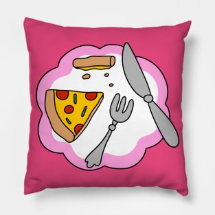 Pizza Dinner Plate Pillow