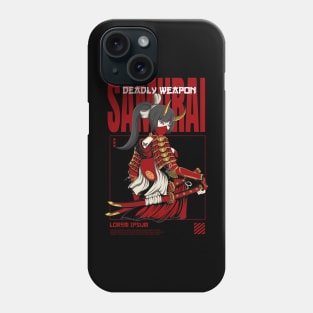 Deadly weapon samurai woman Phone Case