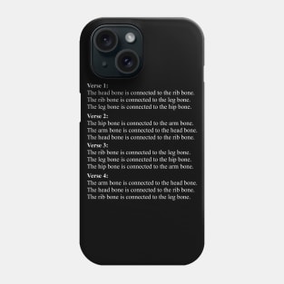 Dem Bones Lyrics Phone Case