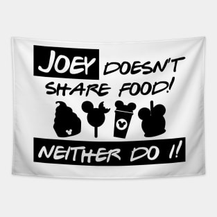 I Don't Share Food Tapestry