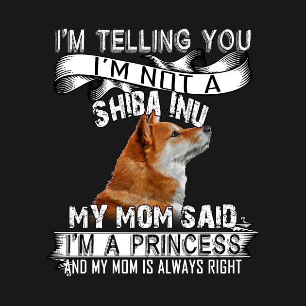 I'm telling you i'm not a shiba inu by mazurprop