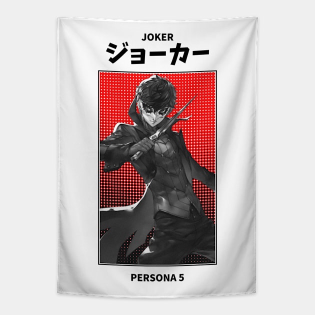 Joker Persona 5 Tapestry by KMSbyZet