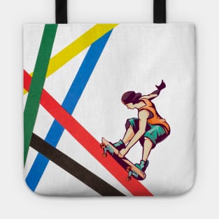 Skateboarding Olympics-Skating Tote