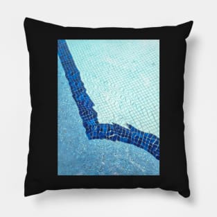 swimming pool water ripple reflection bright Pillow