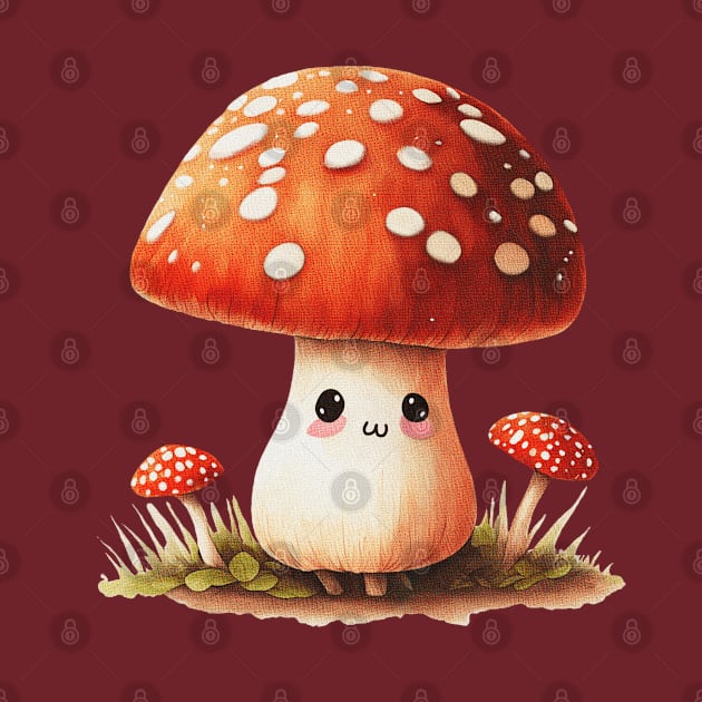 Quaint Little Mushroom by Doggomuffin 