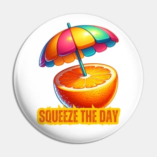 Citrus Sunshade - Squeeze the Day Refreshing Tee Pin