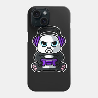 Video Games Nerd Giant Panda Bear Gaming - Gamer Gift design Phone Case