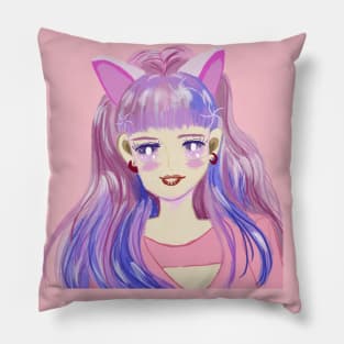 Anime Cat girl Pillow