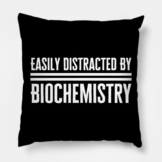 Biochemistry Pillow by HobbyAndArt