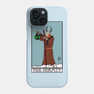 The Hermit Tarot Card Phone Case