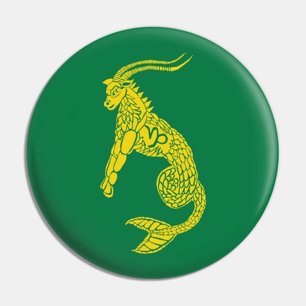 Capricorn Star Sign Pin by Gearysworld 