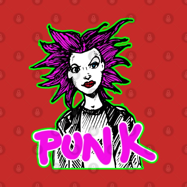 Punk rock Gurl by silentrob668