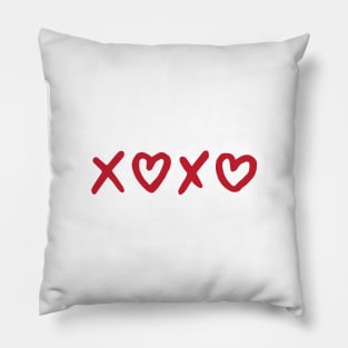 XOXO (RED) Pillow