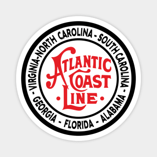 Atlantic Coast Line Railroad Magnet