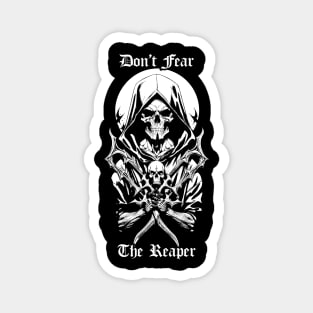 Don't Fear The Reaper Black and White 2023 Magnet