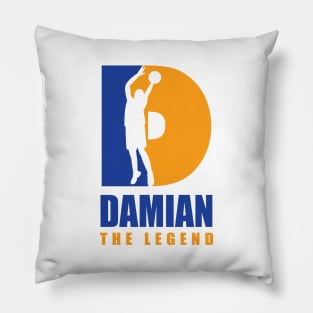 Damian Custom Player Basketball Your Name The Legend Pillow