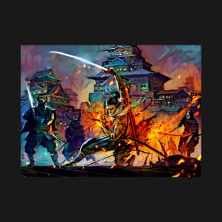 Samurai Battle T-Shirt