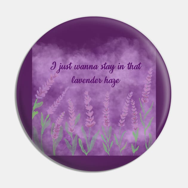 Lavender haze Pin by Johadesigns