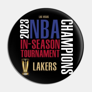 NBA In-Season champs 2023 Pin