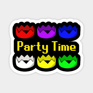 Party Time Party Hats Phat P'Hat Magnet